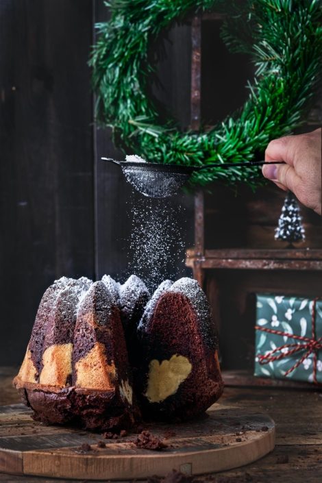 Lebkuchen Gugelhupf mit Cheesecake-Füllung - Patrick Rosenthal