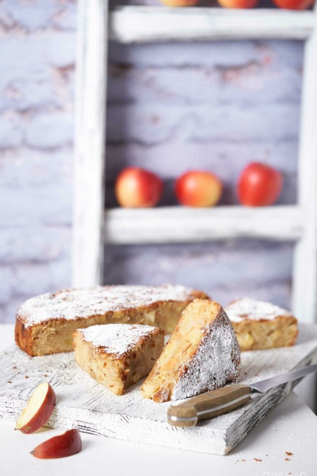 Französischer Apfelkuchen